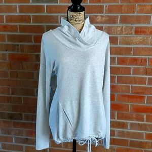 Gray, lightweight sweatshirt